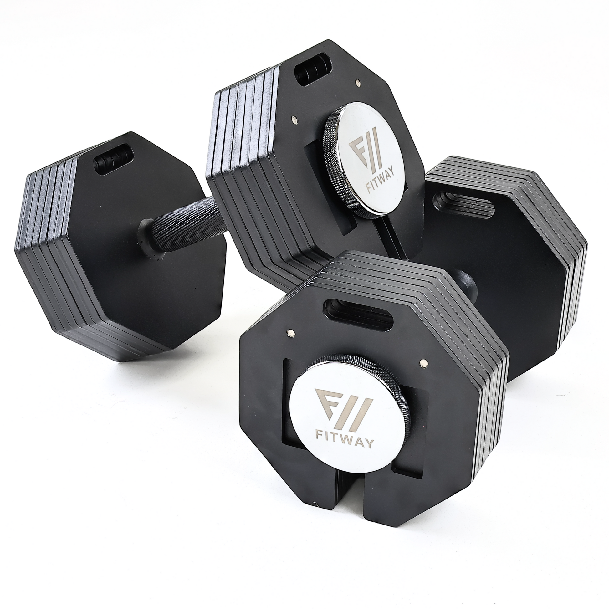 80lb Adjustable Dumbbell Pair